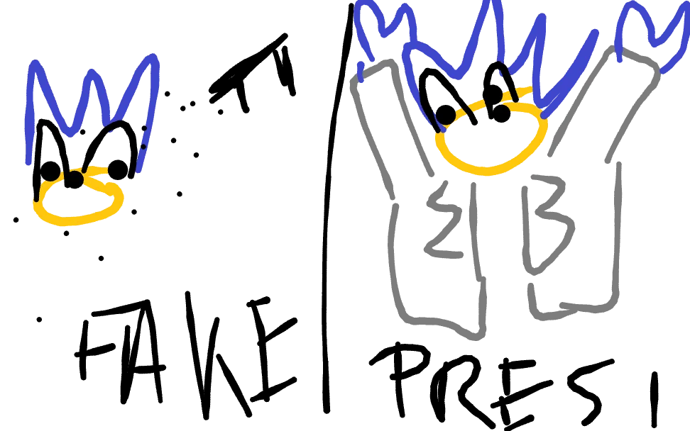 Sonic finge  un intento de asesinato y se convierte en presidente de los Estados Unidos de America