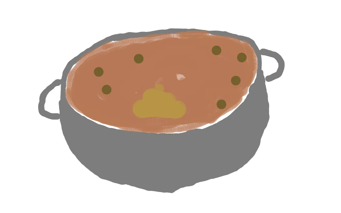 Guiso de mierda con suflé de caquitas de conejo