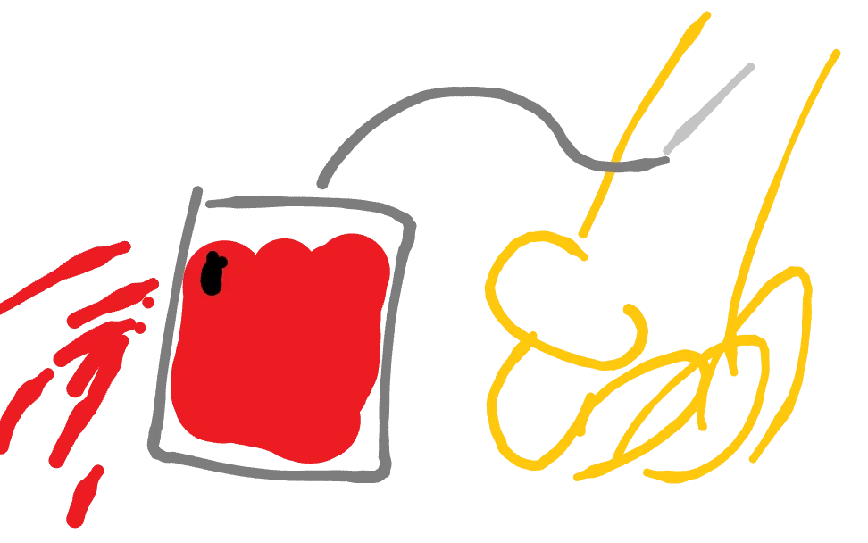 se escapa la donación de sangre